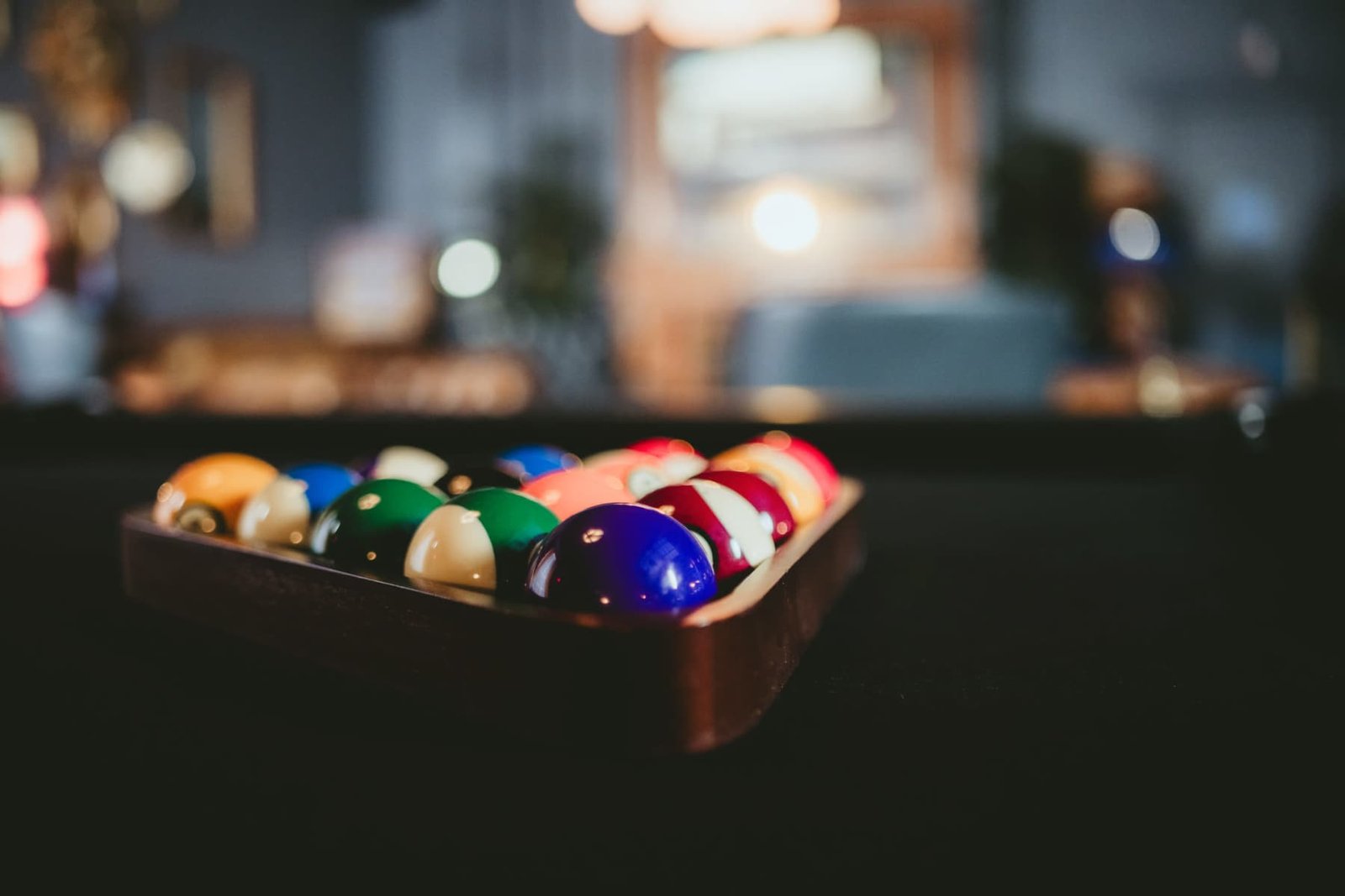 Games room featuring a billiards table